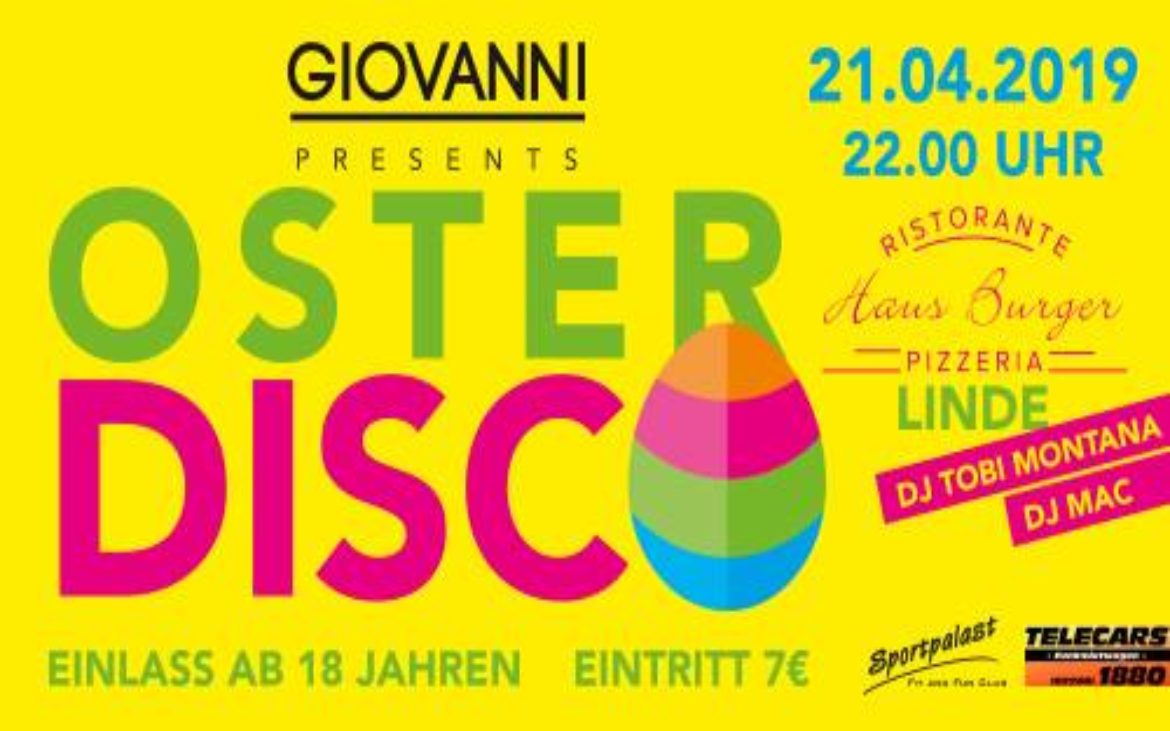 Osterdisco 2019